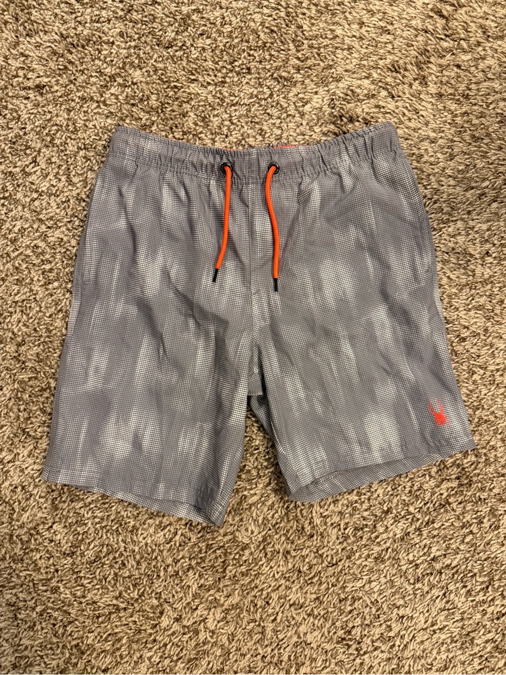 Spyder Gray Swim Trunks for Boys
